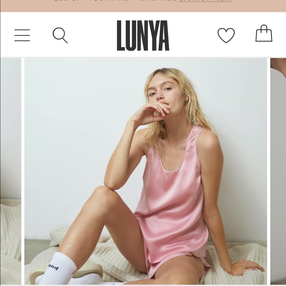 Lunya Washable Silk Sleepwear Set